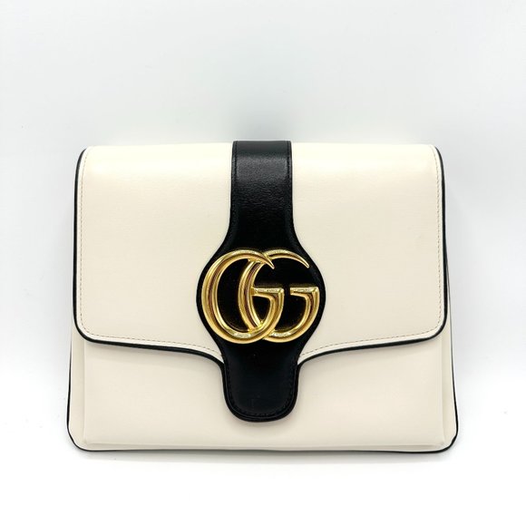 Gucci Handbags - Gucci Bicolor GG Marmont Flap Crossbody